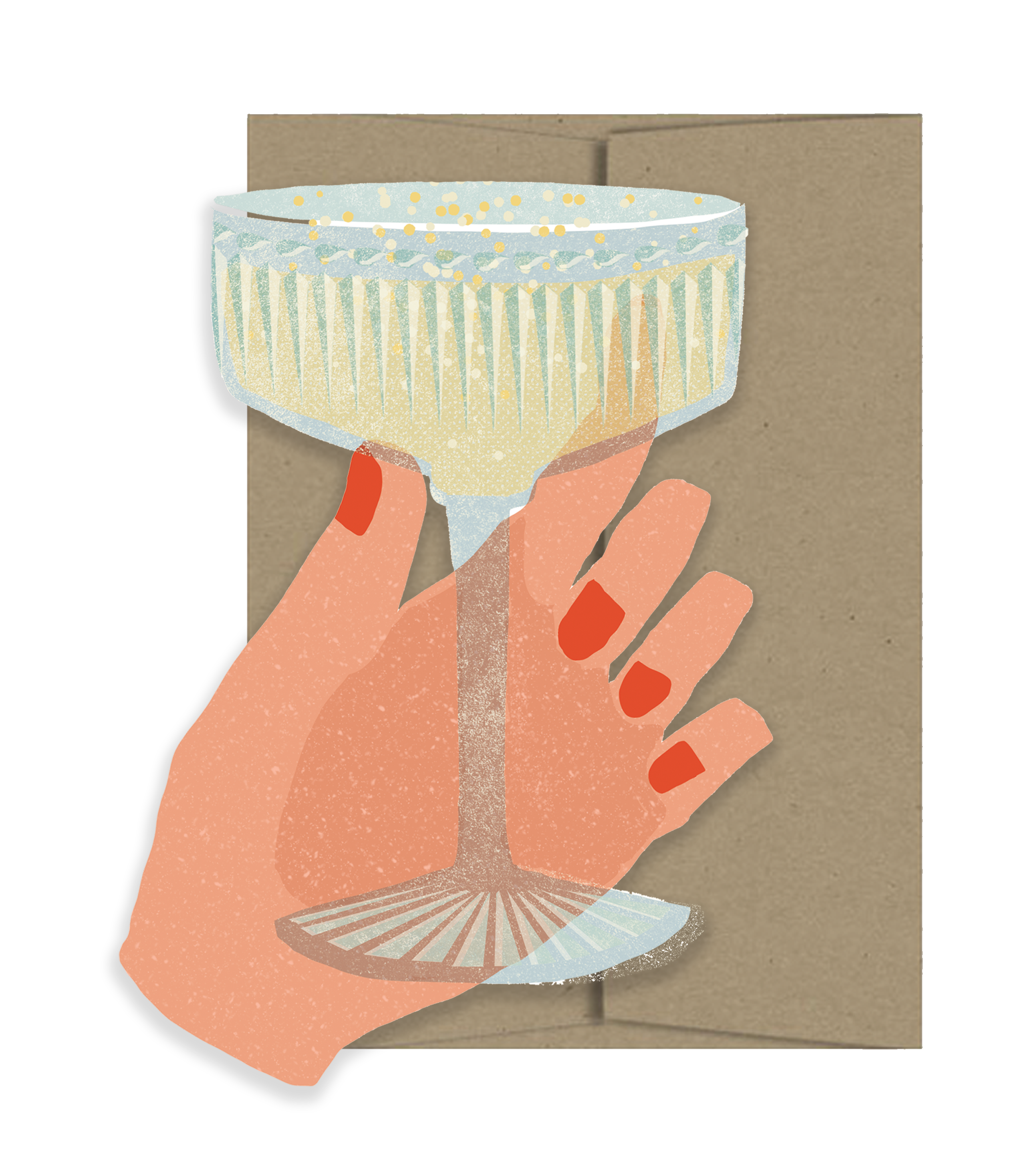 Coupe Chin-Chin Card