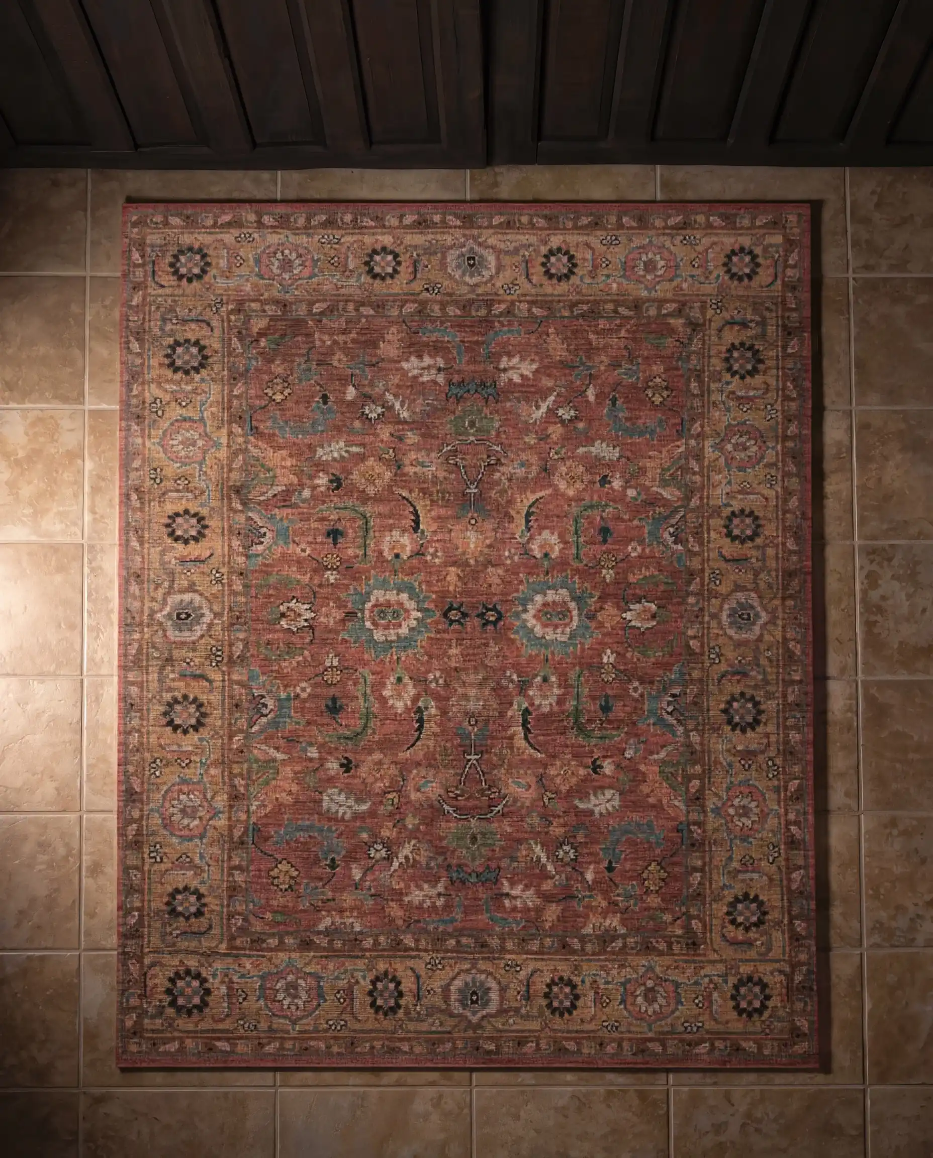 Heirloom Brick Sand Rug
