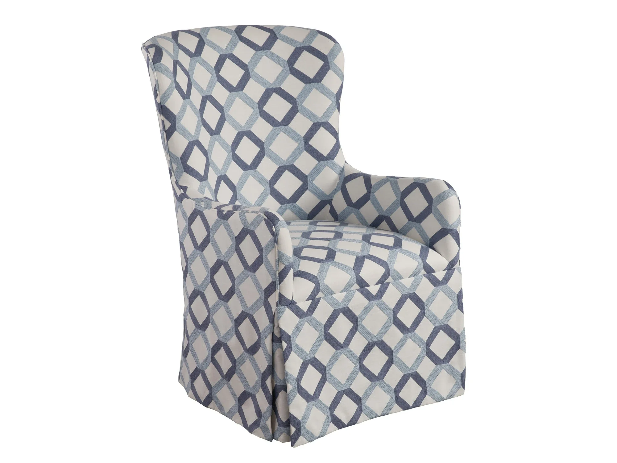 Aliso Upholstered Host Chair W/Casters 934-885