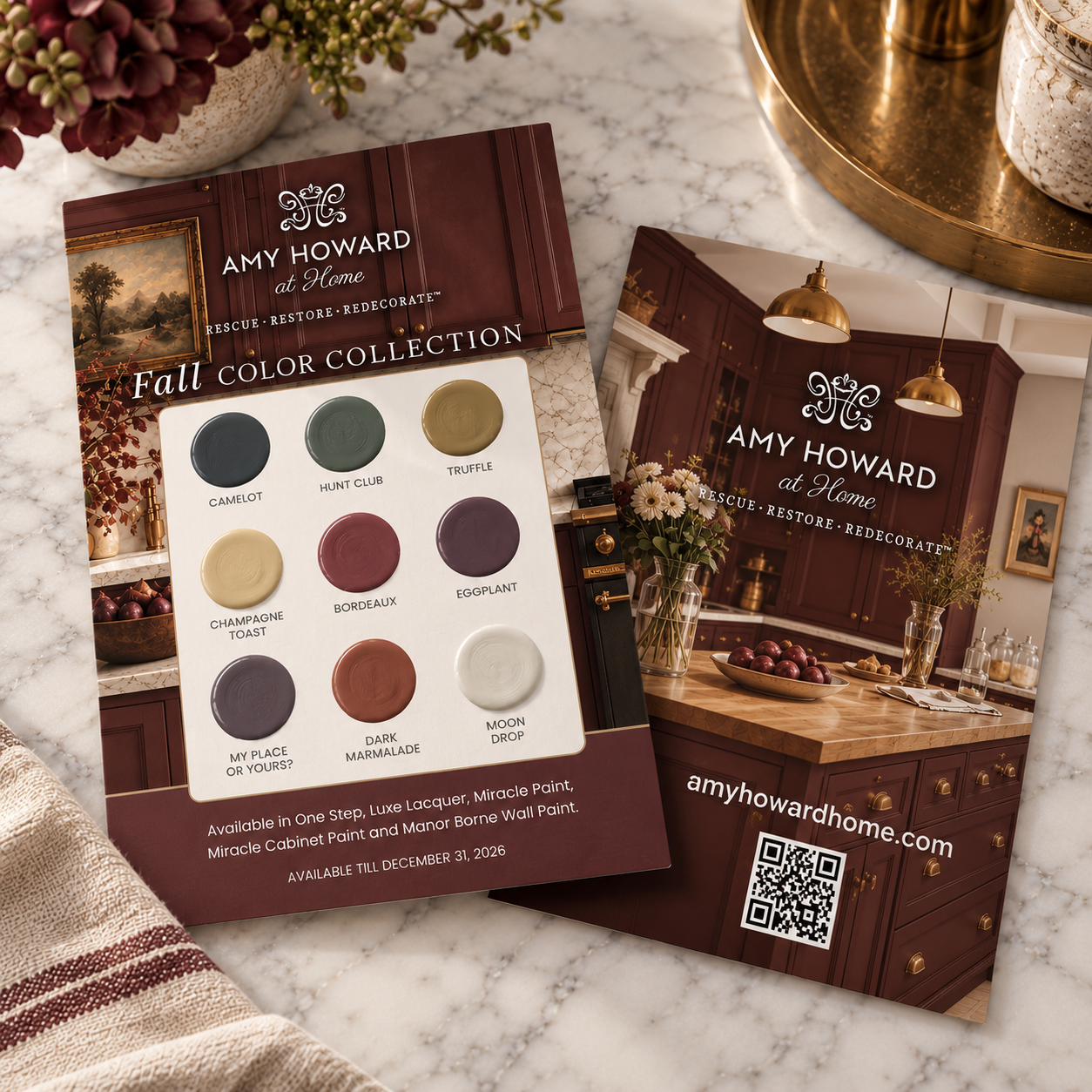 FREE Fall Collection Color Card