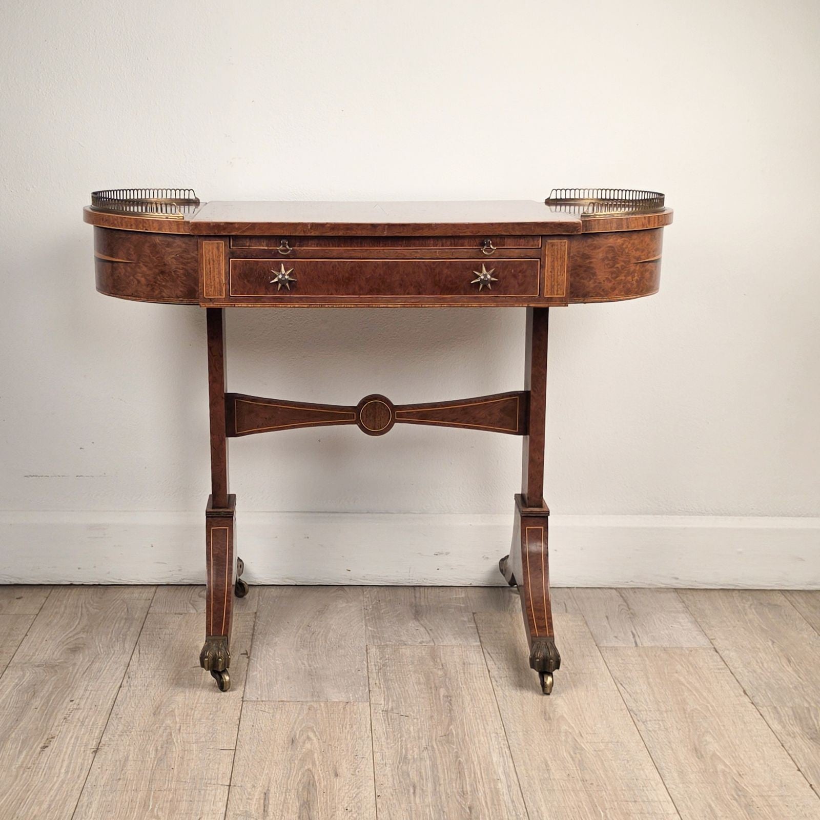 Early 19th Century English Regency Game/Writing Table