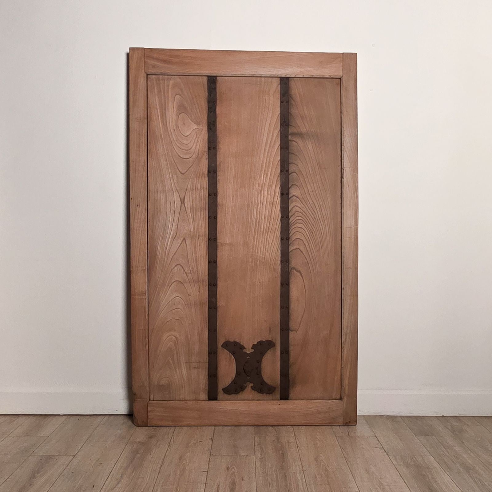 Meiji Period Keyaki Wood Warehouse Door, Japan circa 1880
