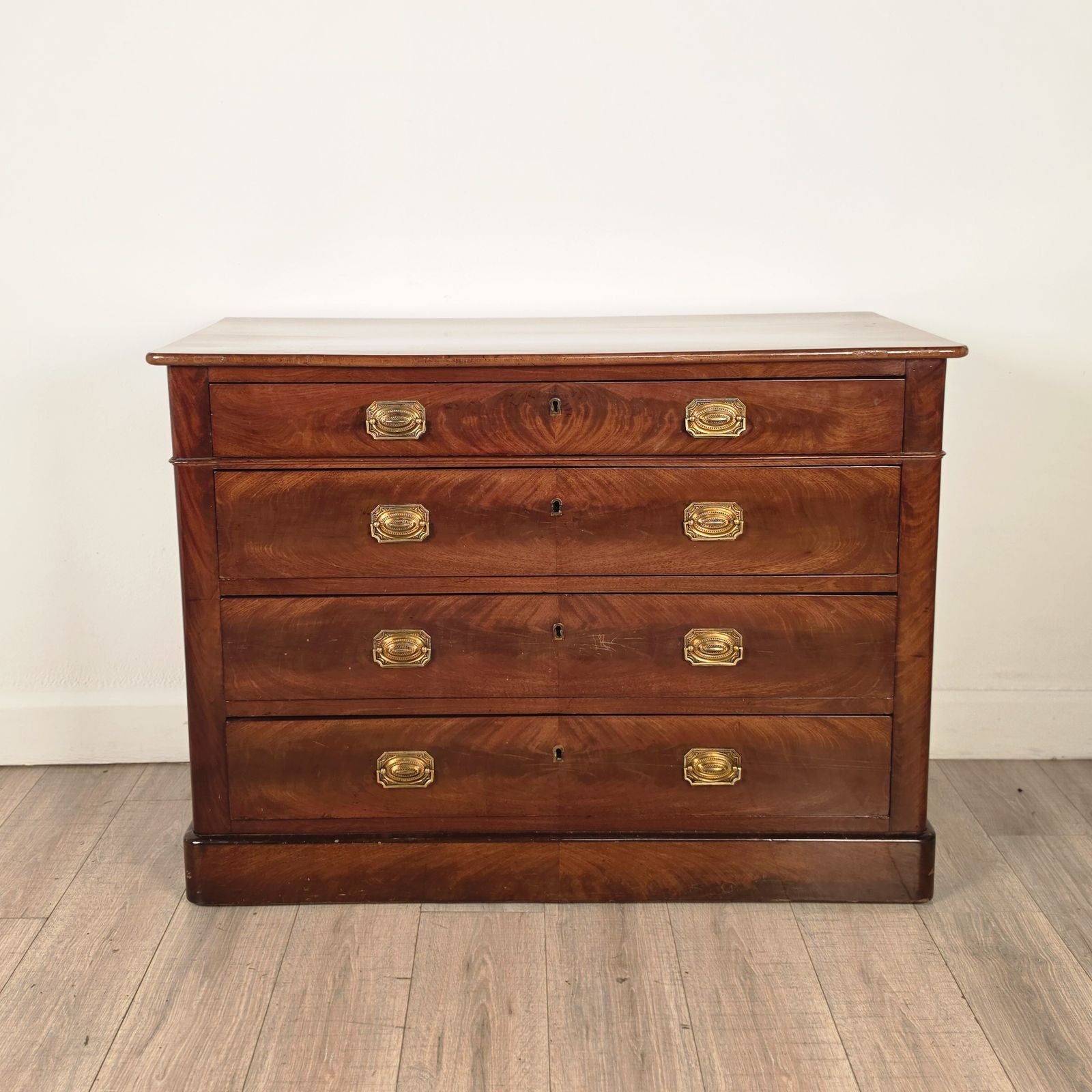Louis Philippe Mahogany Chest, France circa 1840