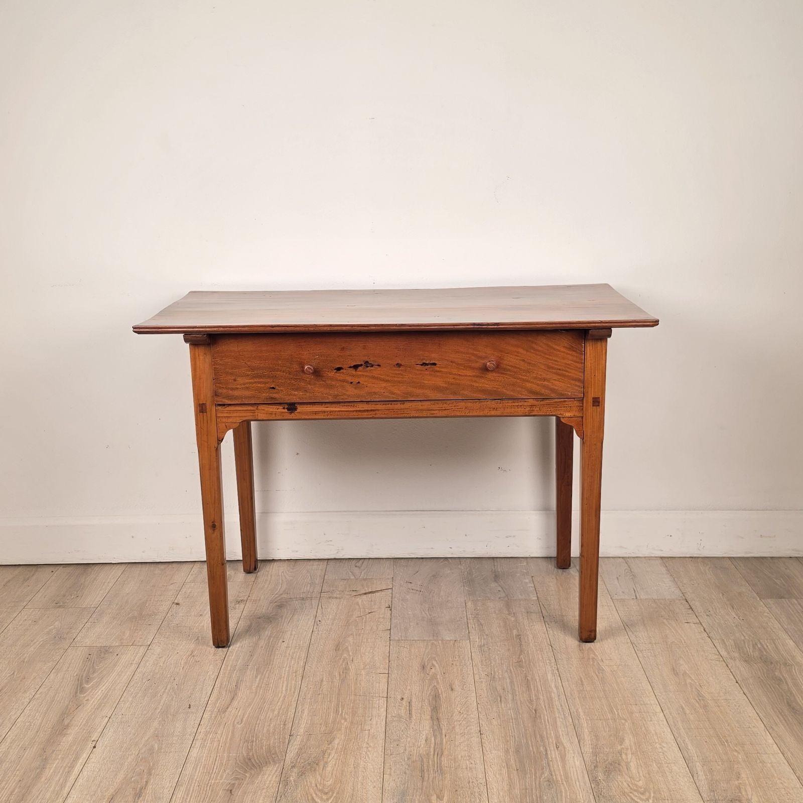 American Fruitwood One-Drawer Tavern Table, circa 1810