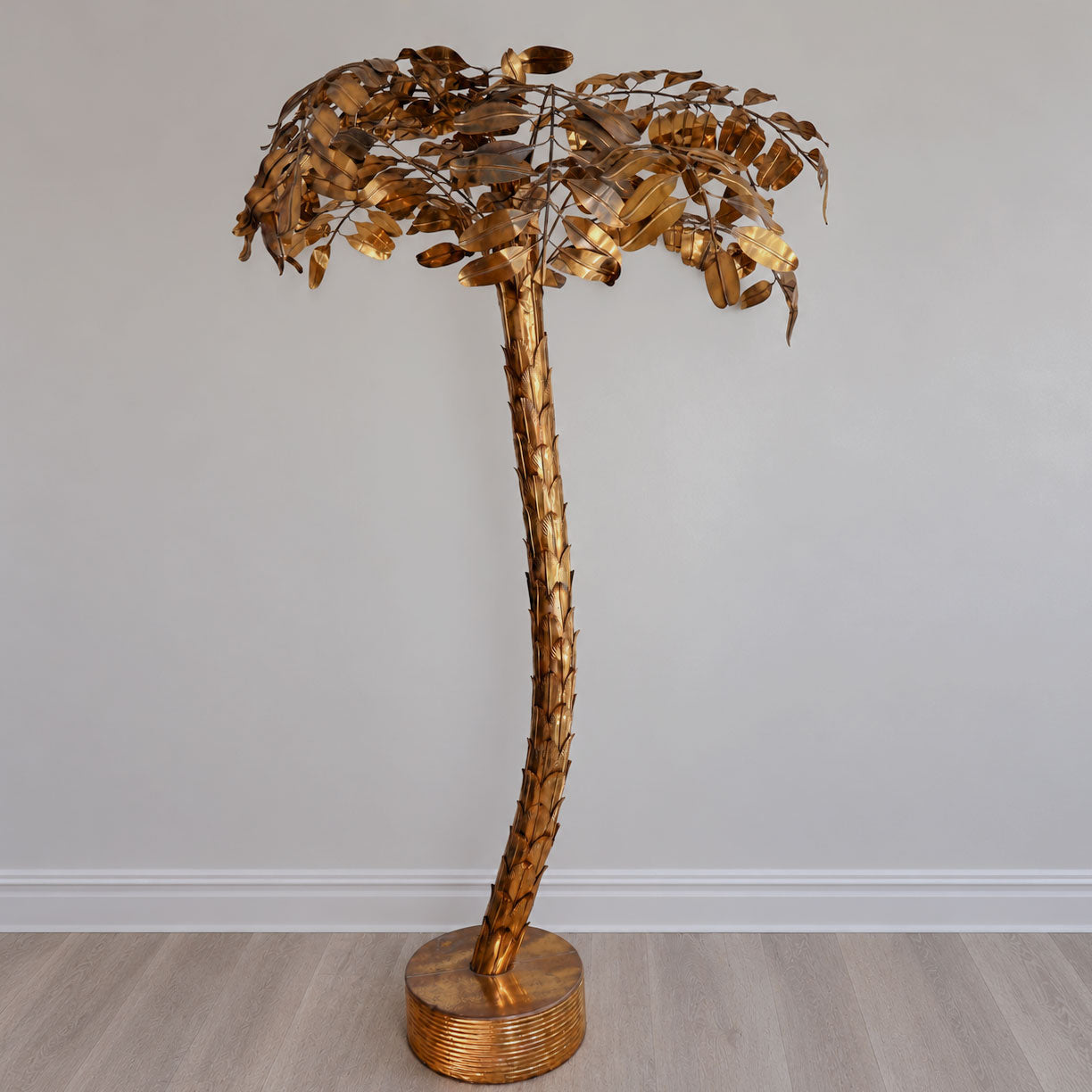 Brass Palm Tree
