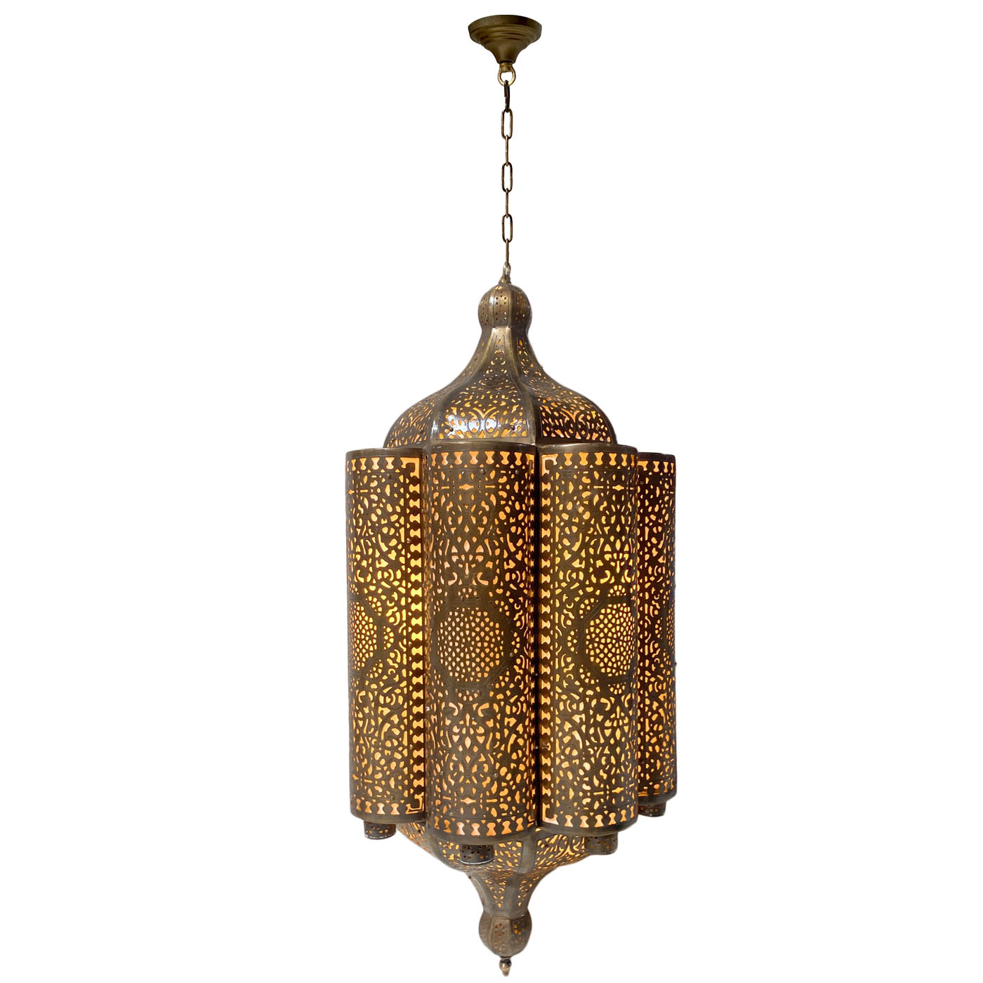 Petite Scalloped Lantern