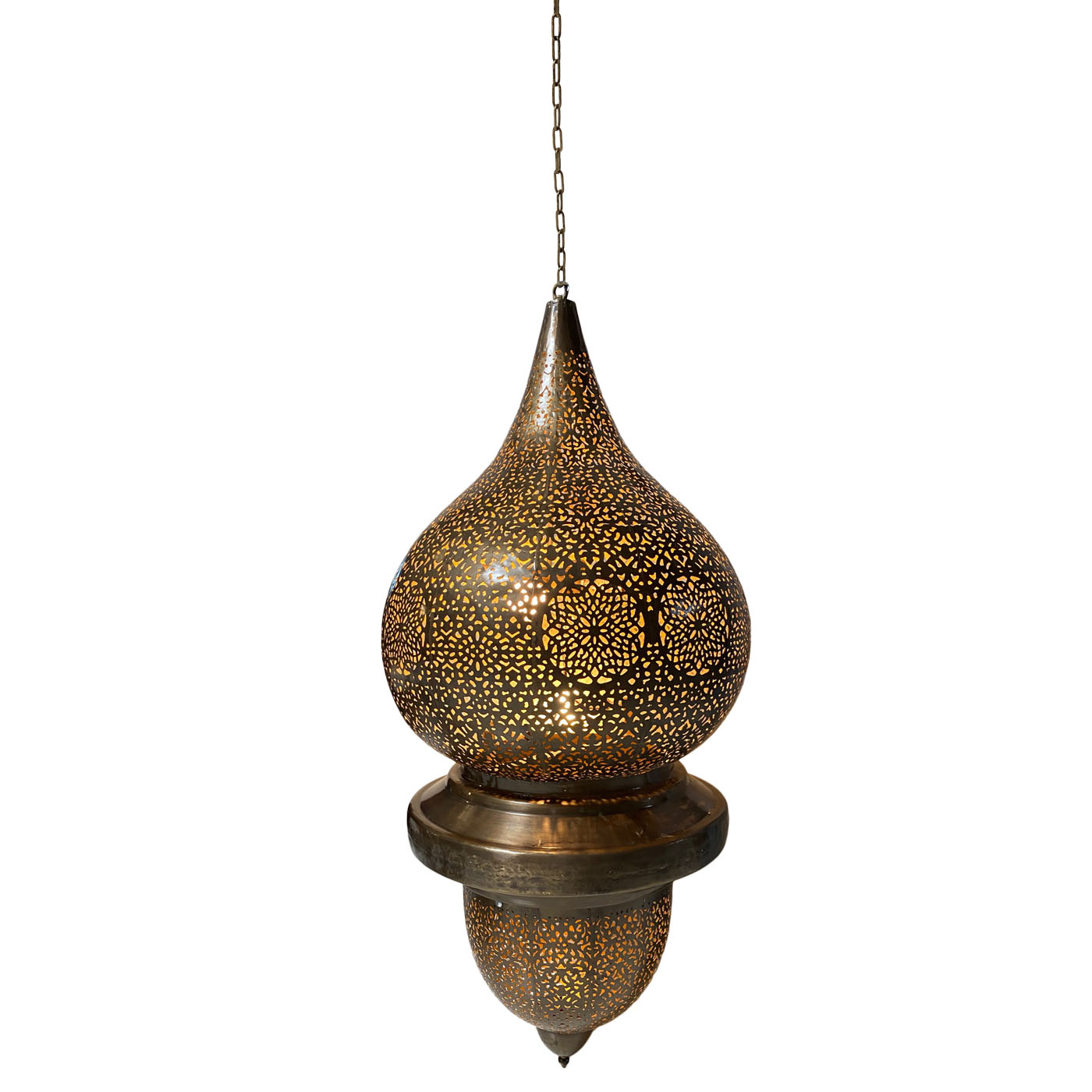 Moroccan Brass Pendant Light