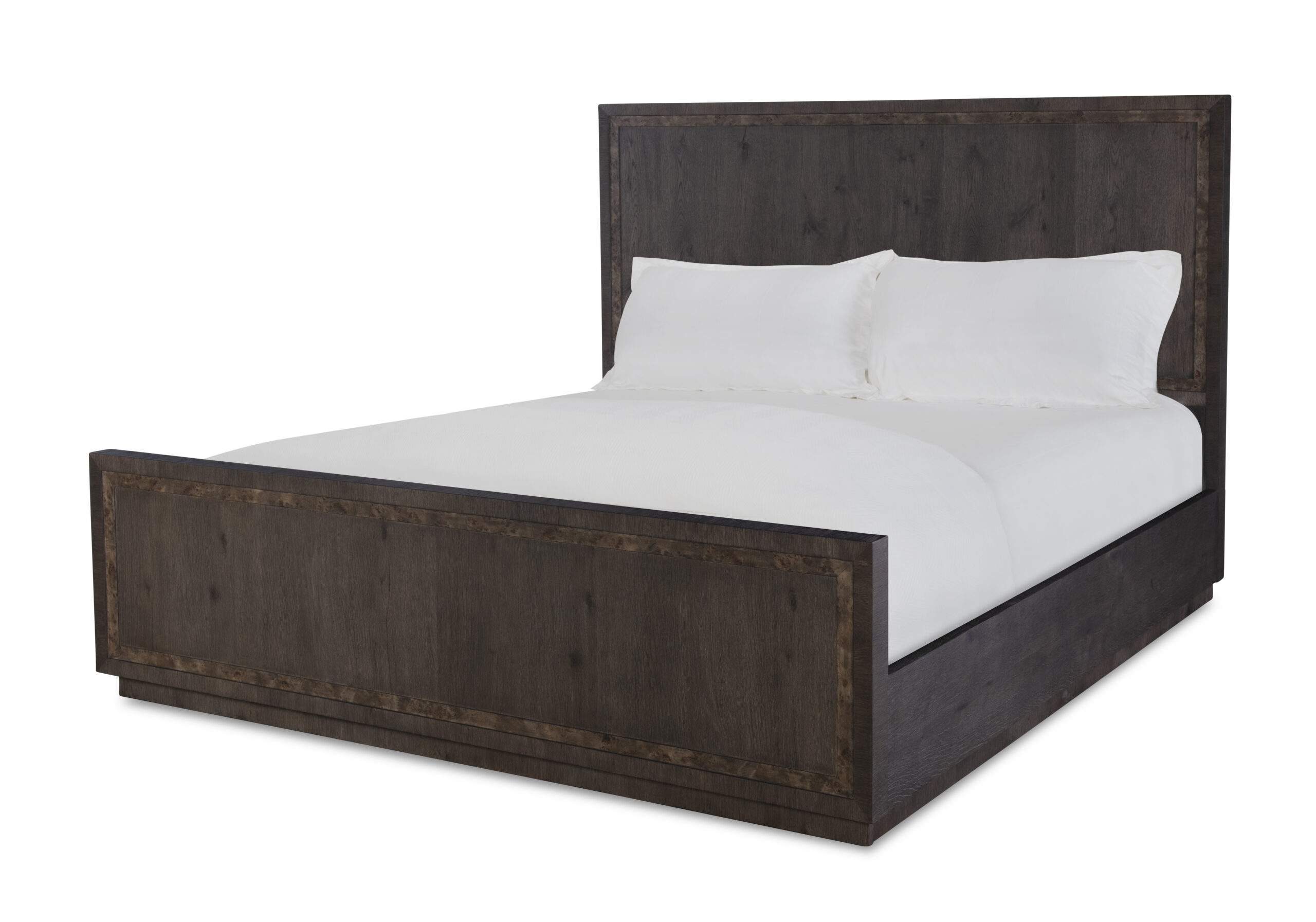 Wood Panel Platform Bed