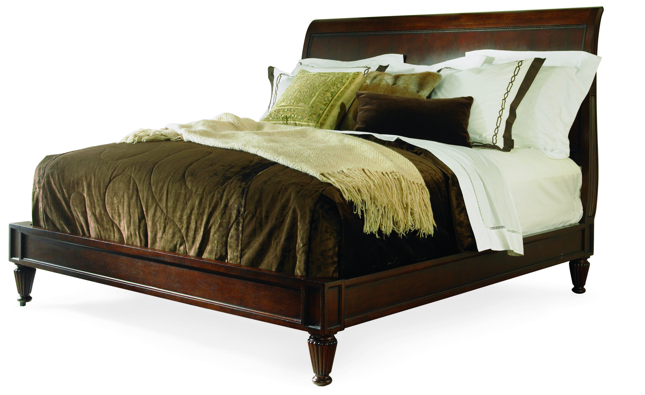 Mahogany platform bed