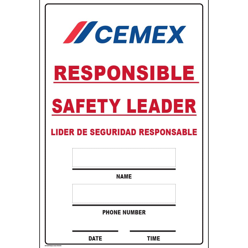 CS-322 Cemex Responsible Safety Leader