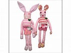 Handcrafted Small Pink Bunny-Kat - Pinkie Bun Bun