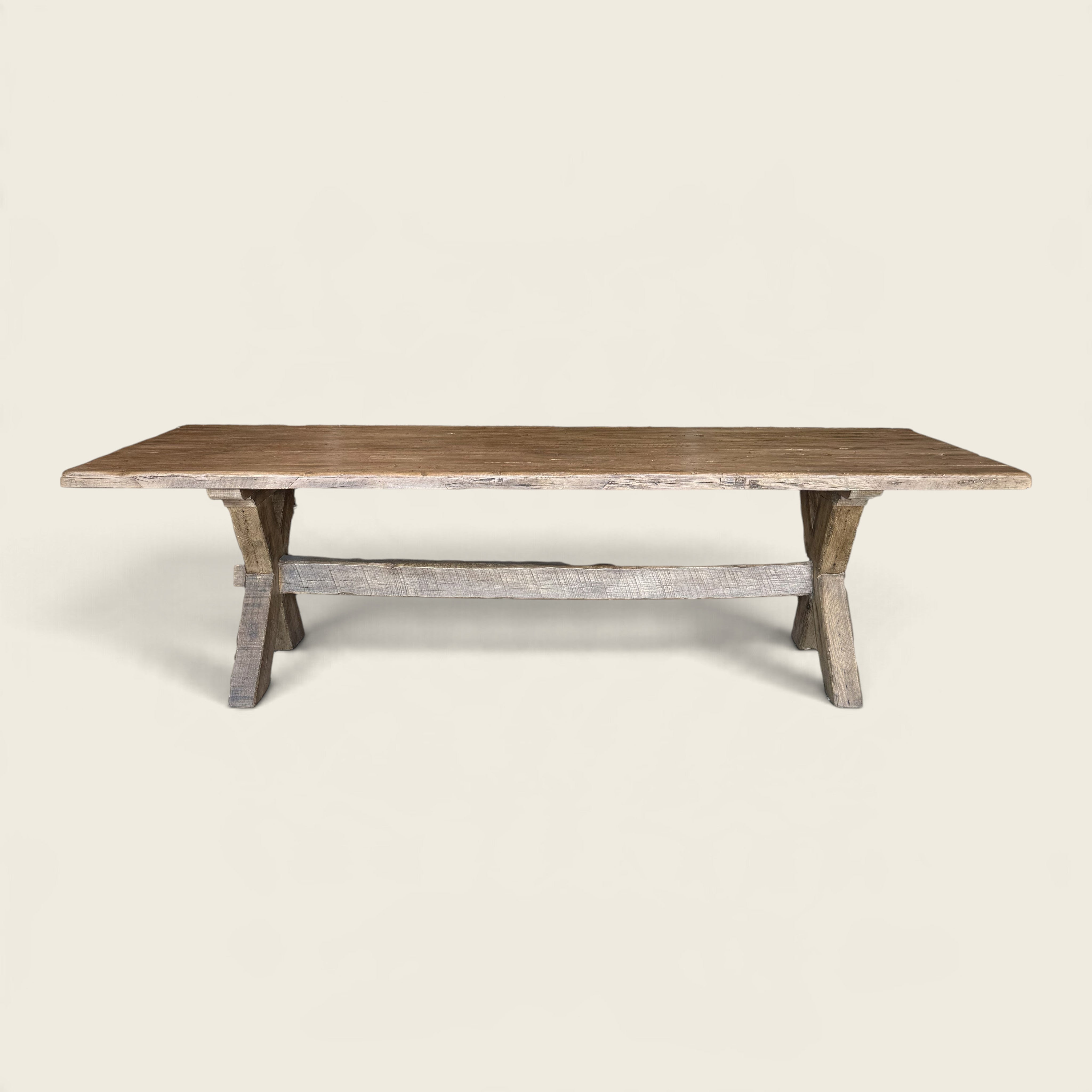 The Cotswald Reclaimed White Oak Dining Table