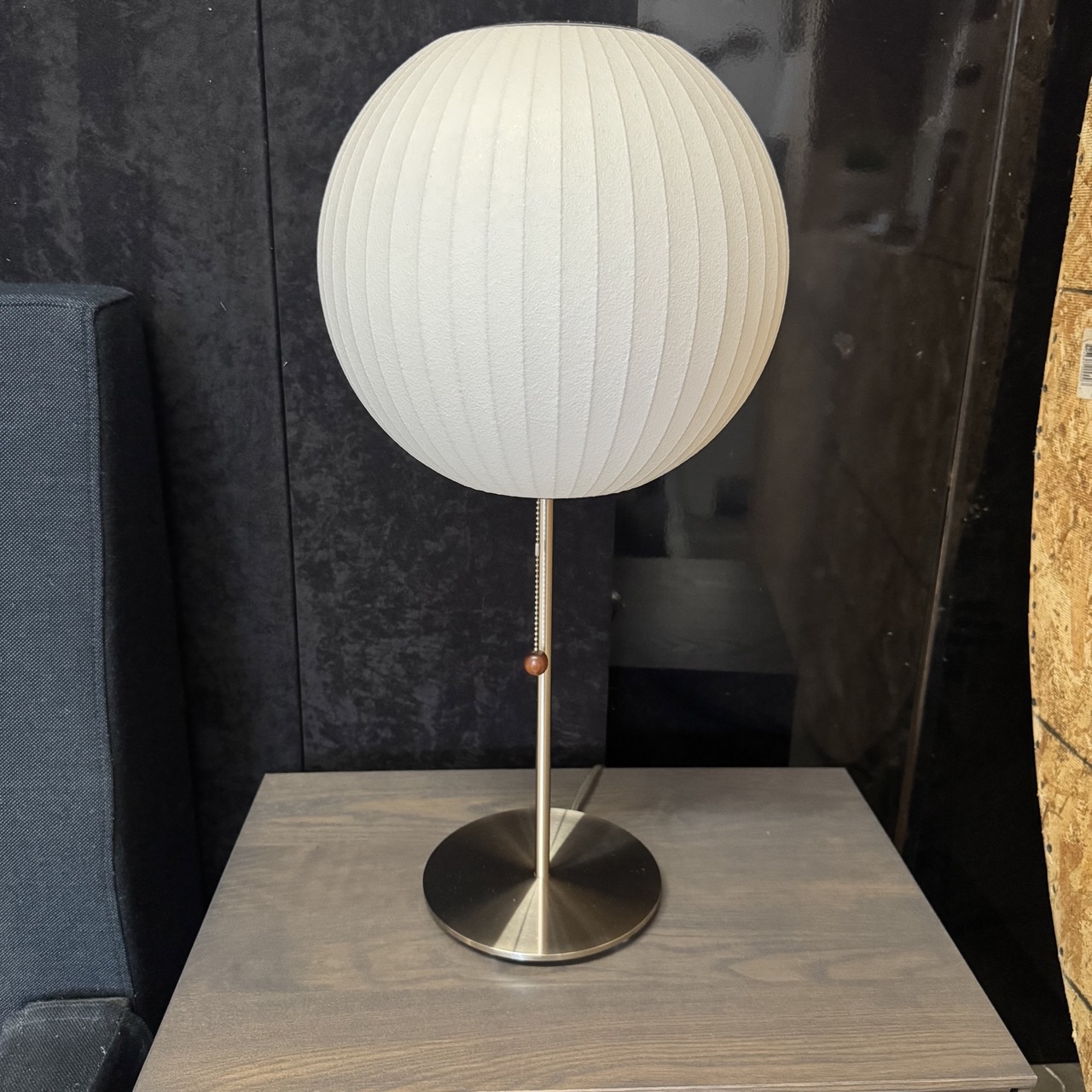 Herman Miller / George Nelson Ball Lotus Table Lamps — Matching Pair