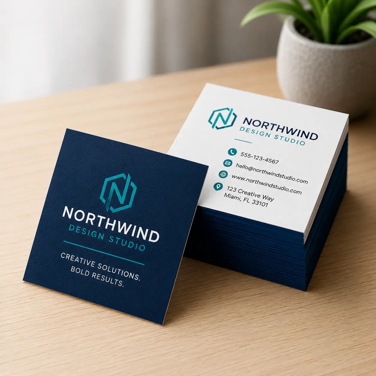 Square Business Cards