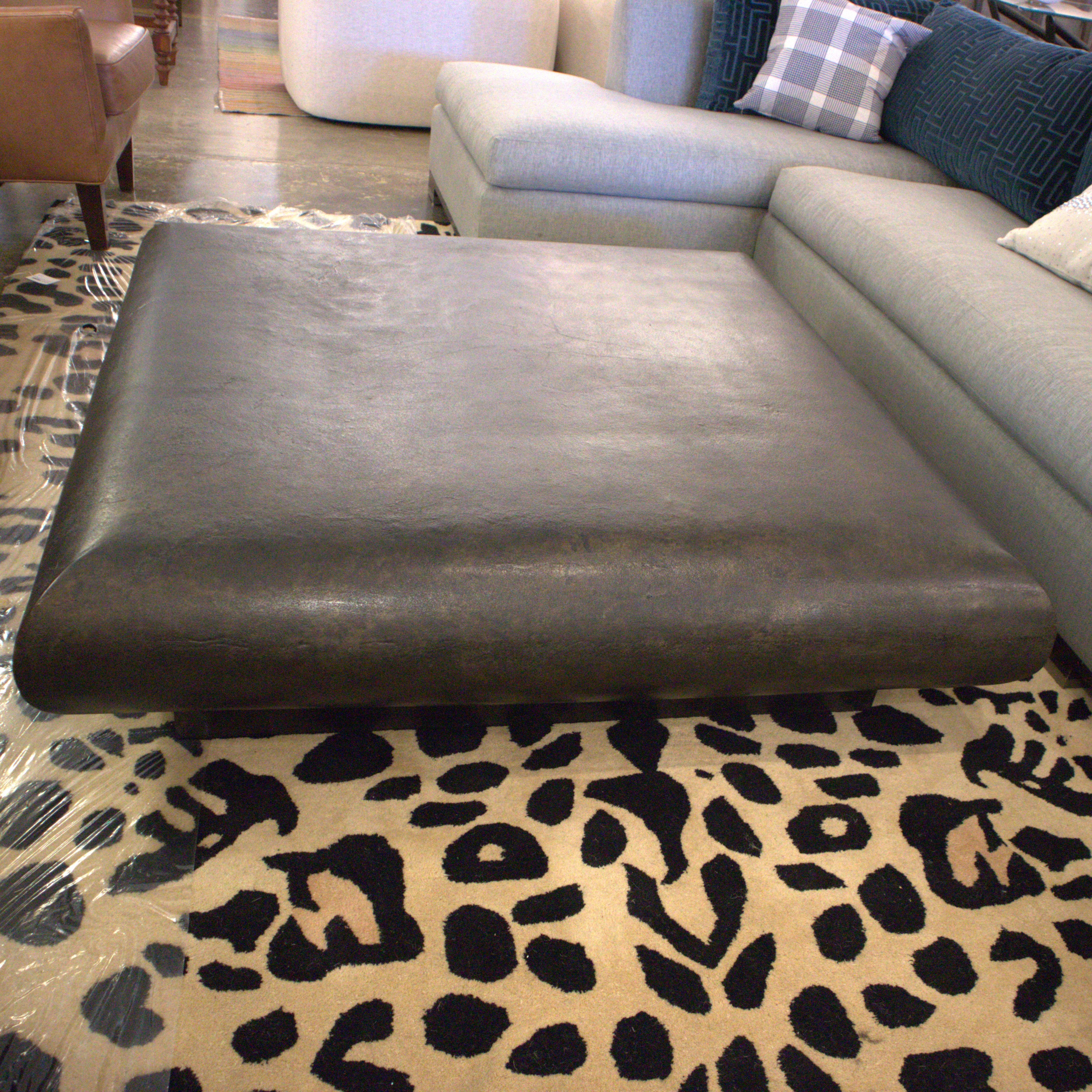 Urbanology Designs Curved Metal Coffee Table