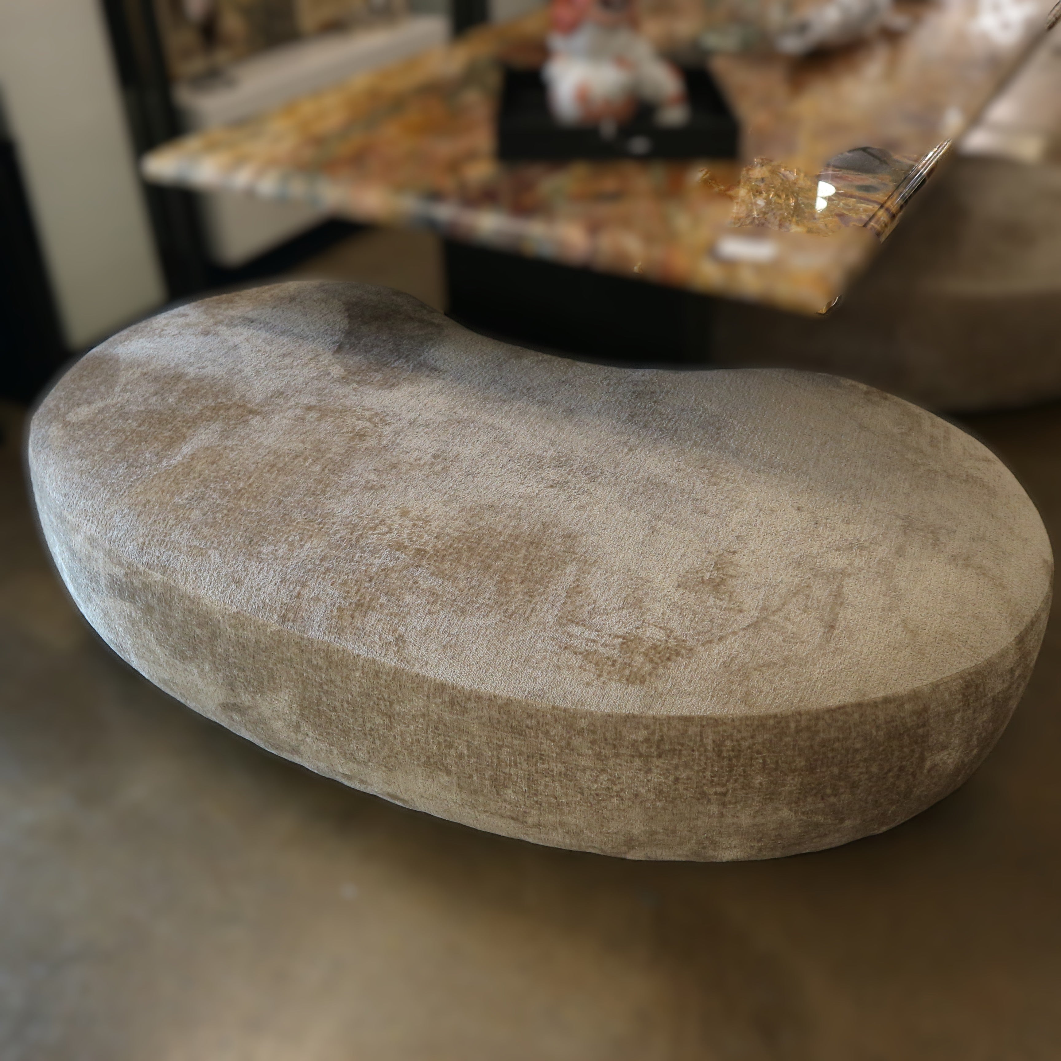 Urbanology Designs Custom Curved Ottoman (Two Available)