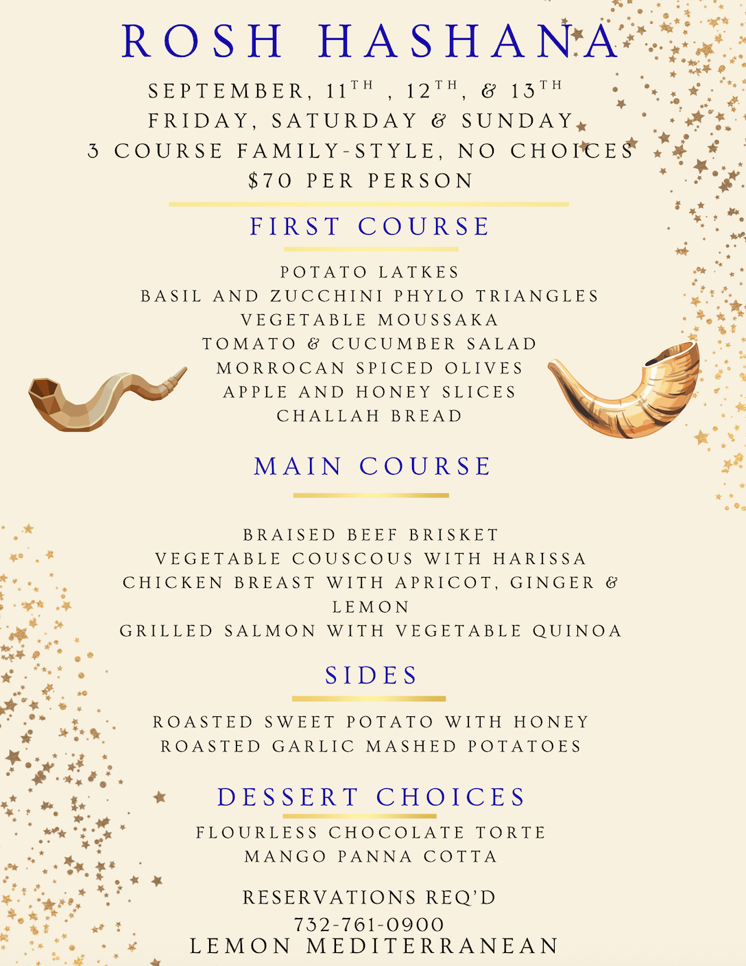 Lemon Mediterranean Restaurant French Italian Greek Morocco & Spain cuisine gallery 3