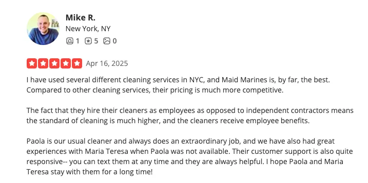 Maid Marines Cleaning Service gallery 2