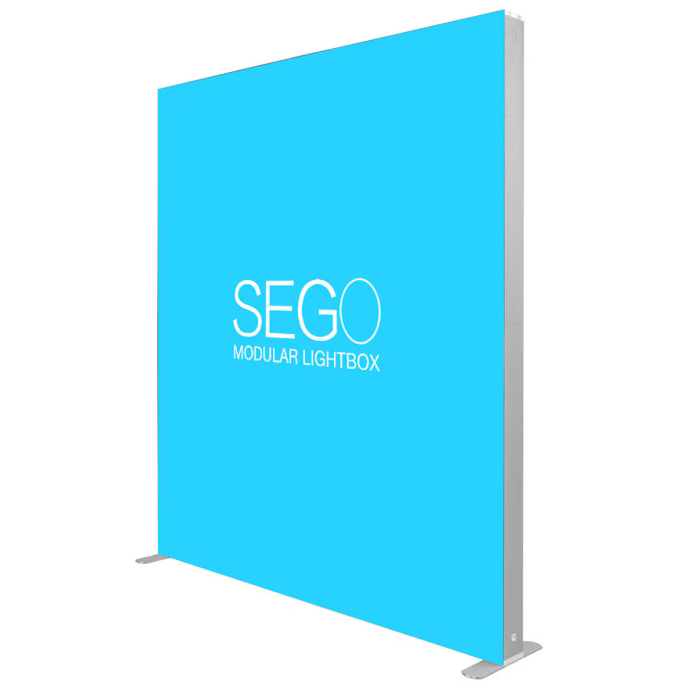6.5 x 7.4ft. SEGO Modular Lightbox Display Double-Sided (Graphic Package)