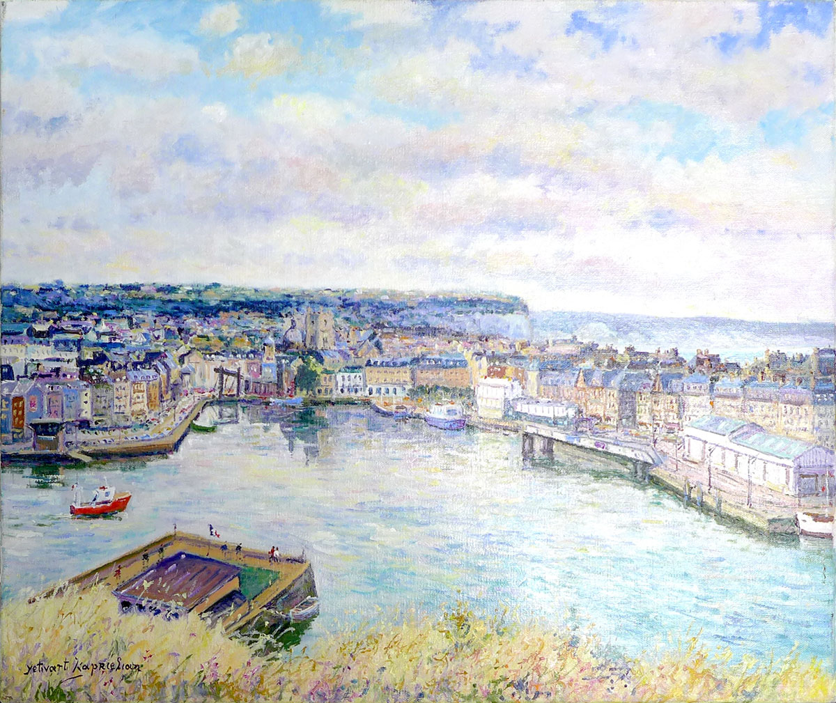 Vue Generale de Dieppe by Yetvart Kaprielian