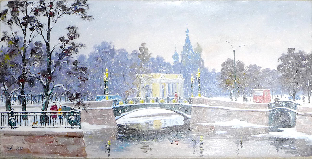 St Petersburg View by Alex Lexandrovsky