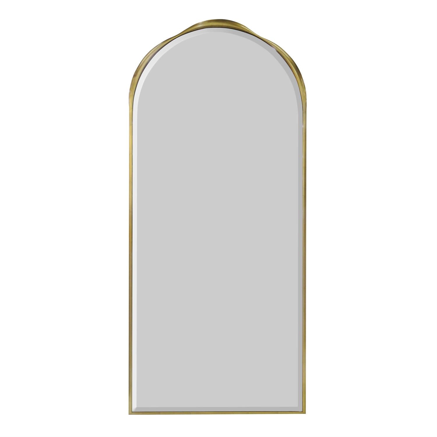 Cadenza Gold Arched Mirror