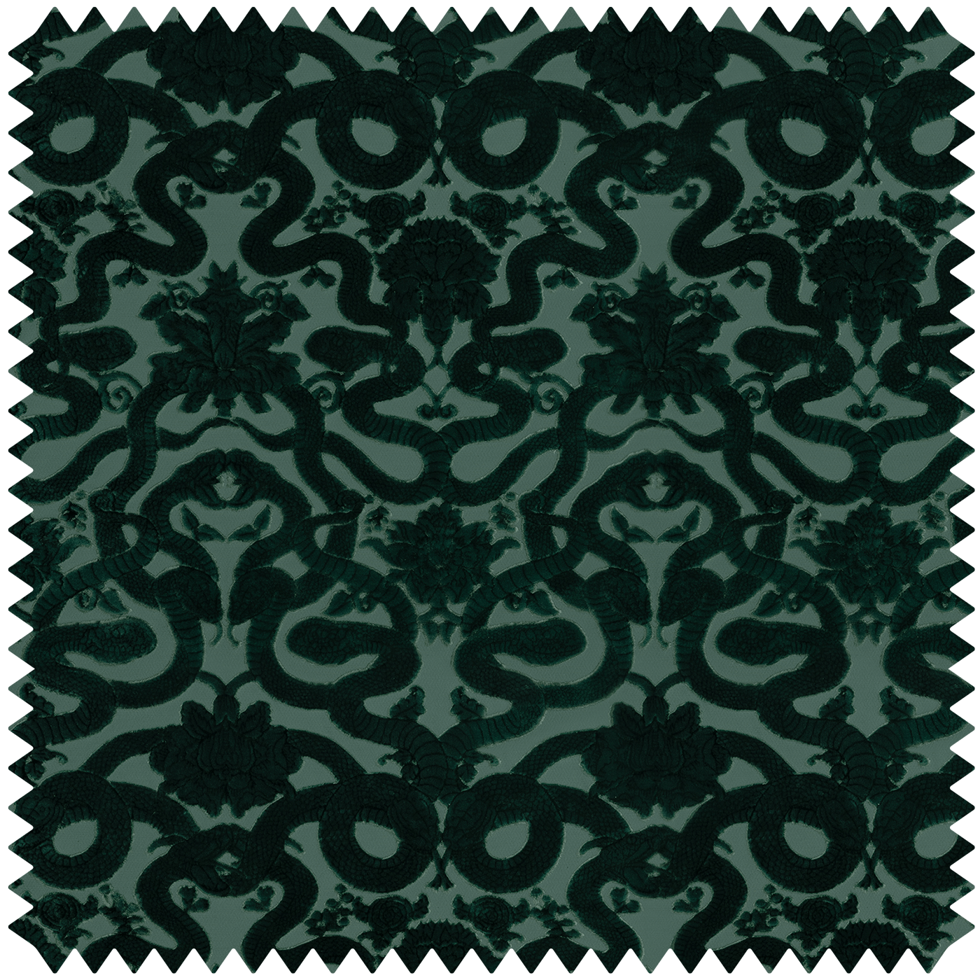 ANACONDA Velvet-Jacquard - Spruce