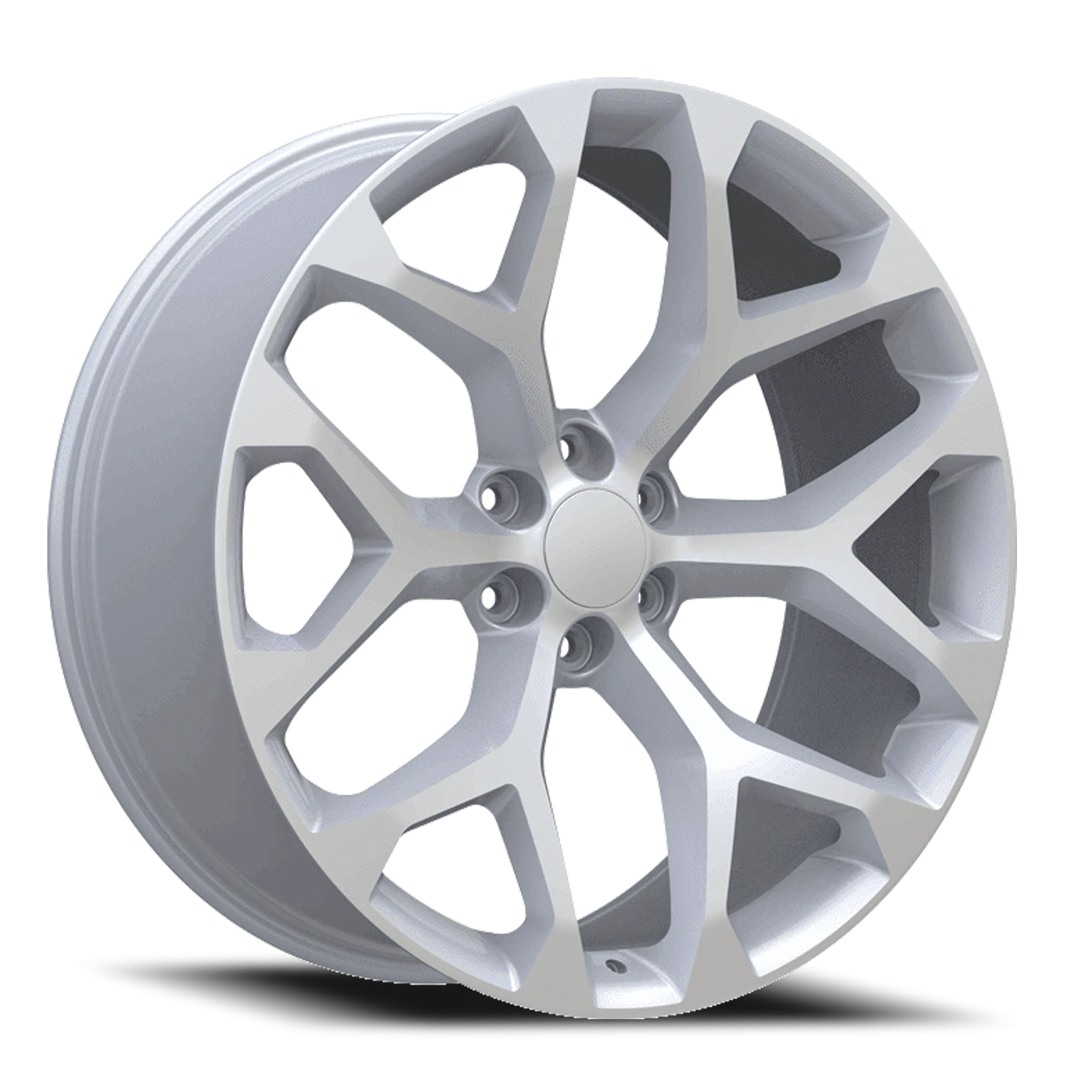 Eclipse Replica 348 26x10 +24 6x139.7mm 78.1mm Silver Machined