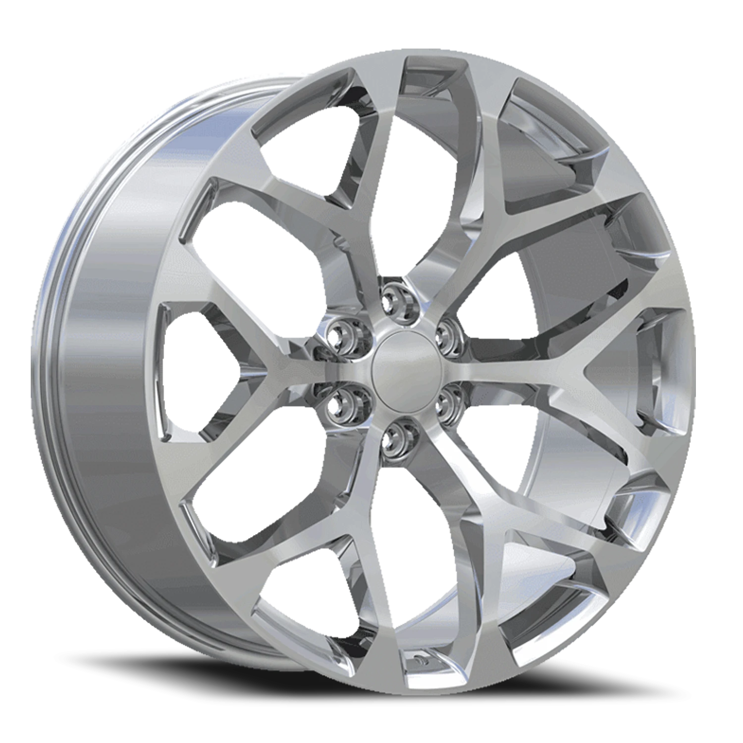 Eclipse Replica 348 26x10 +24 6x139.7mm 78.1mm Chrome