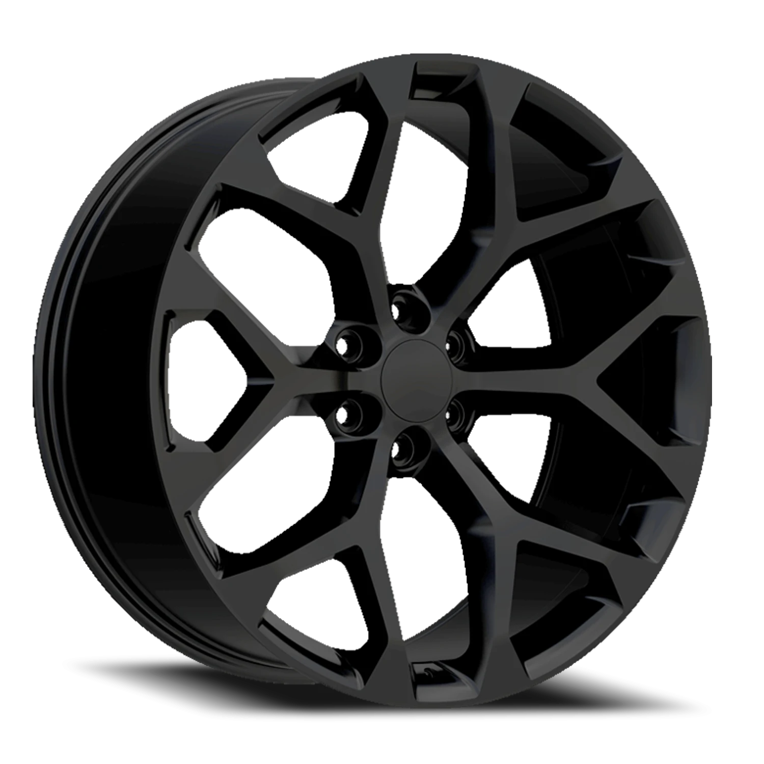 Eclipse Replica 348 26x10 +25 6x139.7mm 78.1mm Gloss Full Black