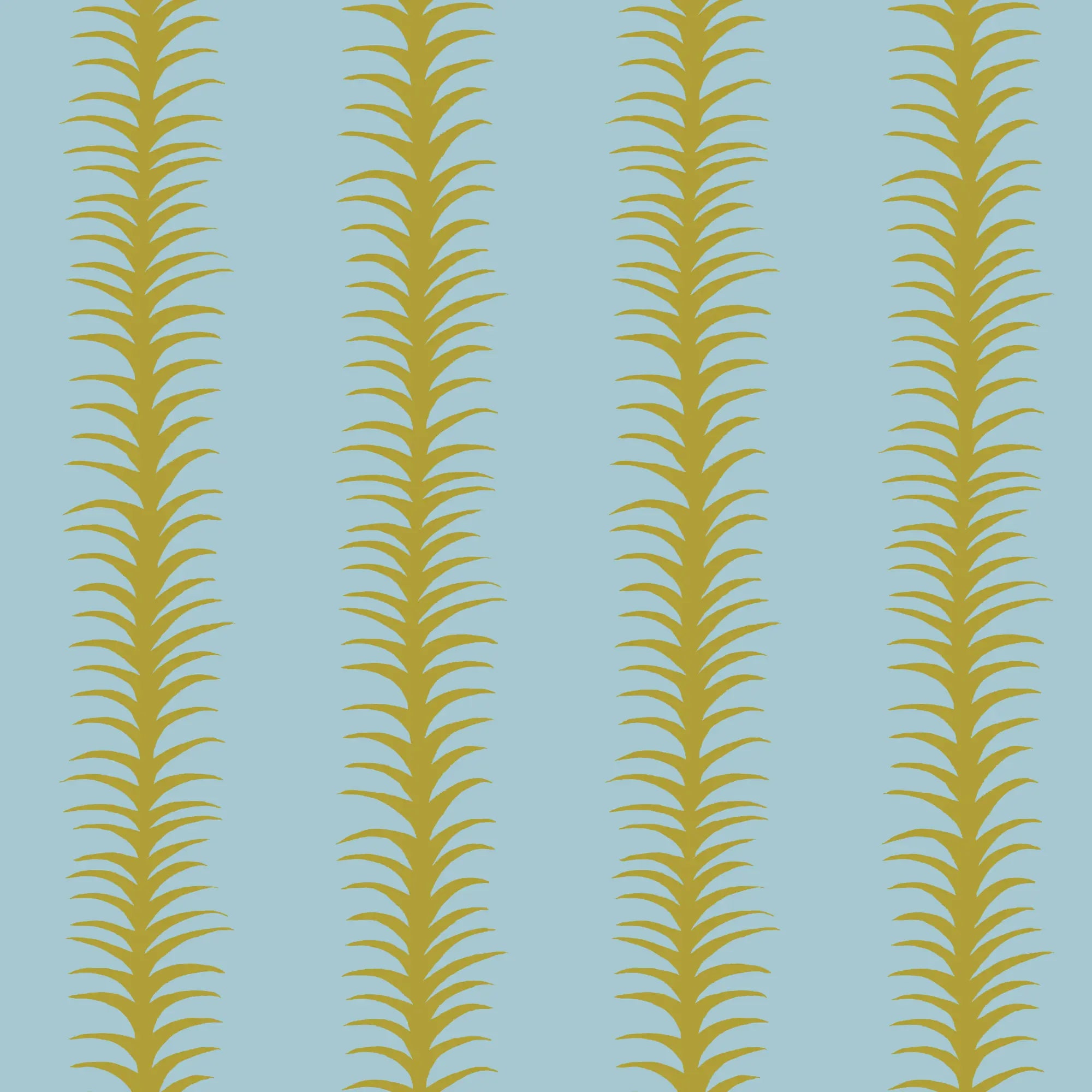 Wink Stripes - Sky Blue Green Wallpaper