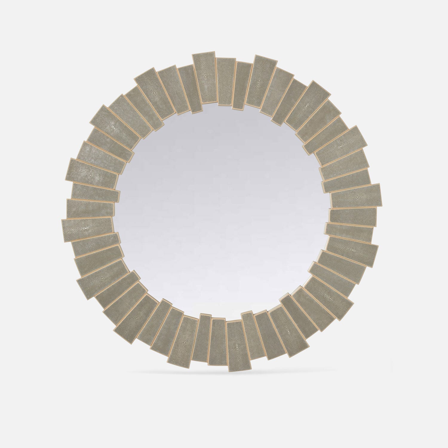 Denton “Shagreen” Mirrors | Taupe