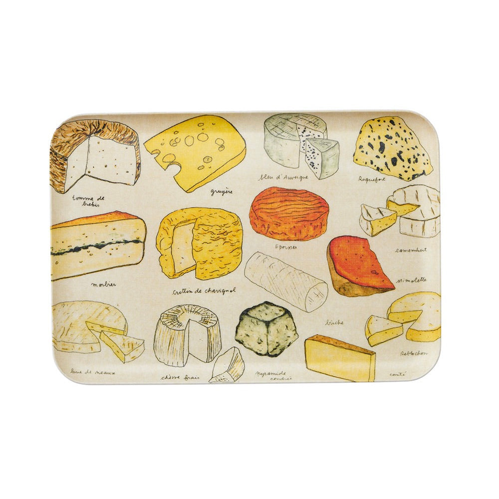Linen Coated Fromage Tray By Isabelle Boinot