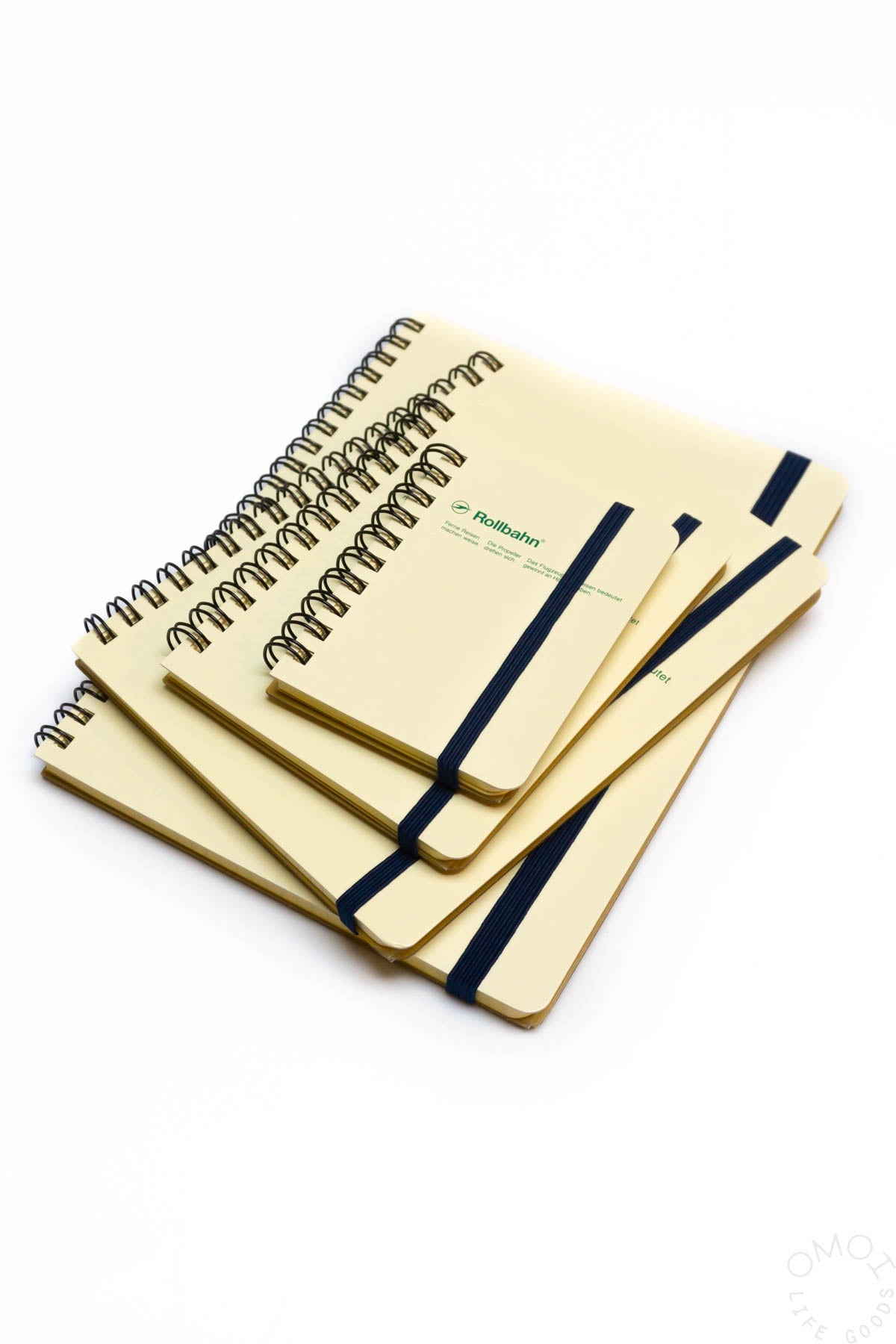 DELFONICS Rollbahn Spiral Notebook Cream