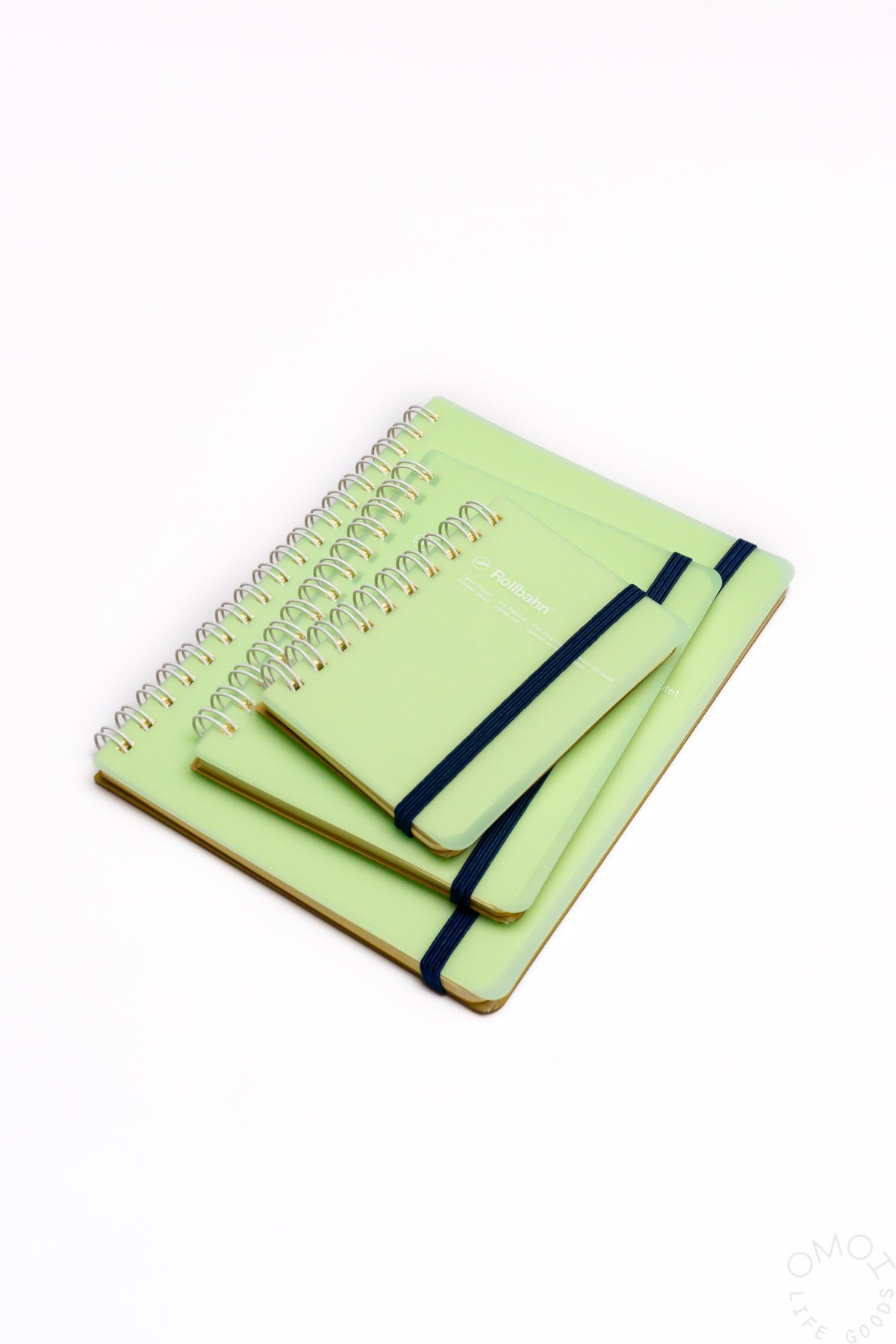 DELFONICS Rollbahn CLEAR Notebook Green