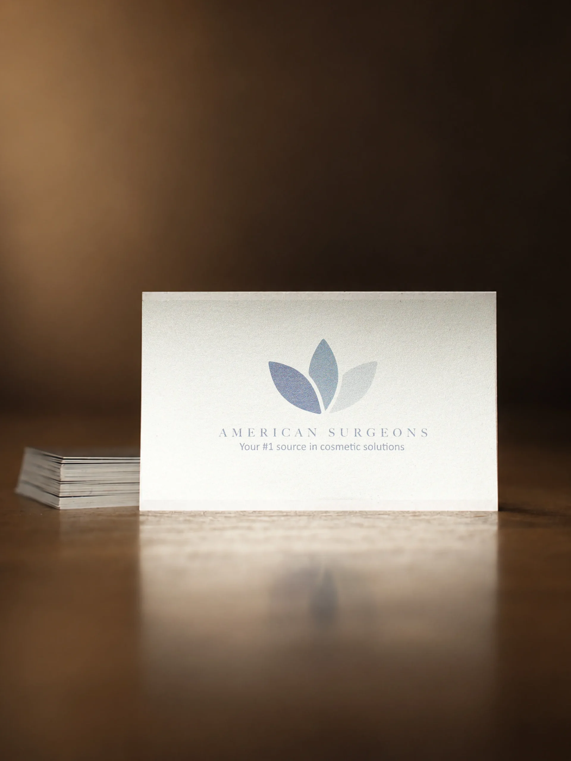 Pearl Metallic Business Cards