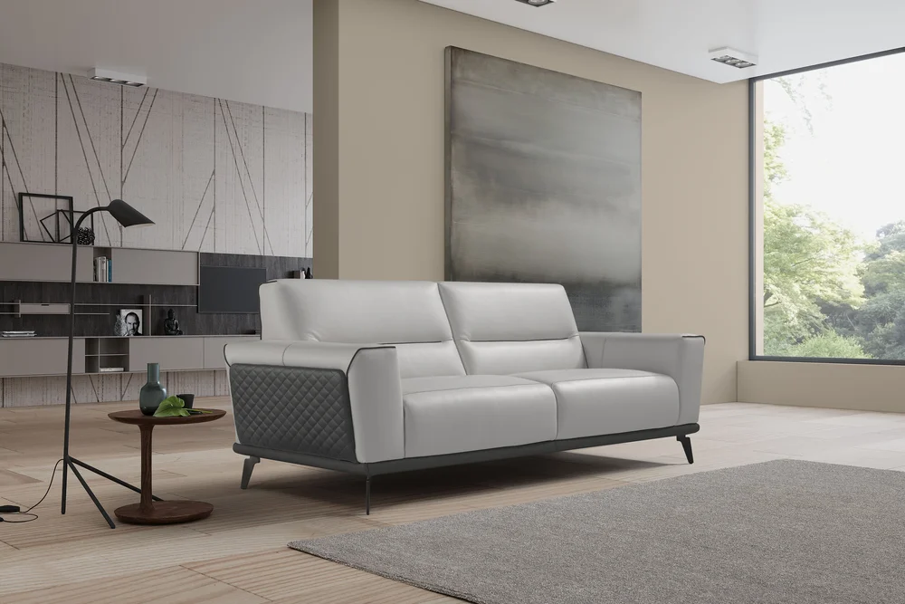 Urby Leather Sofa by Diven