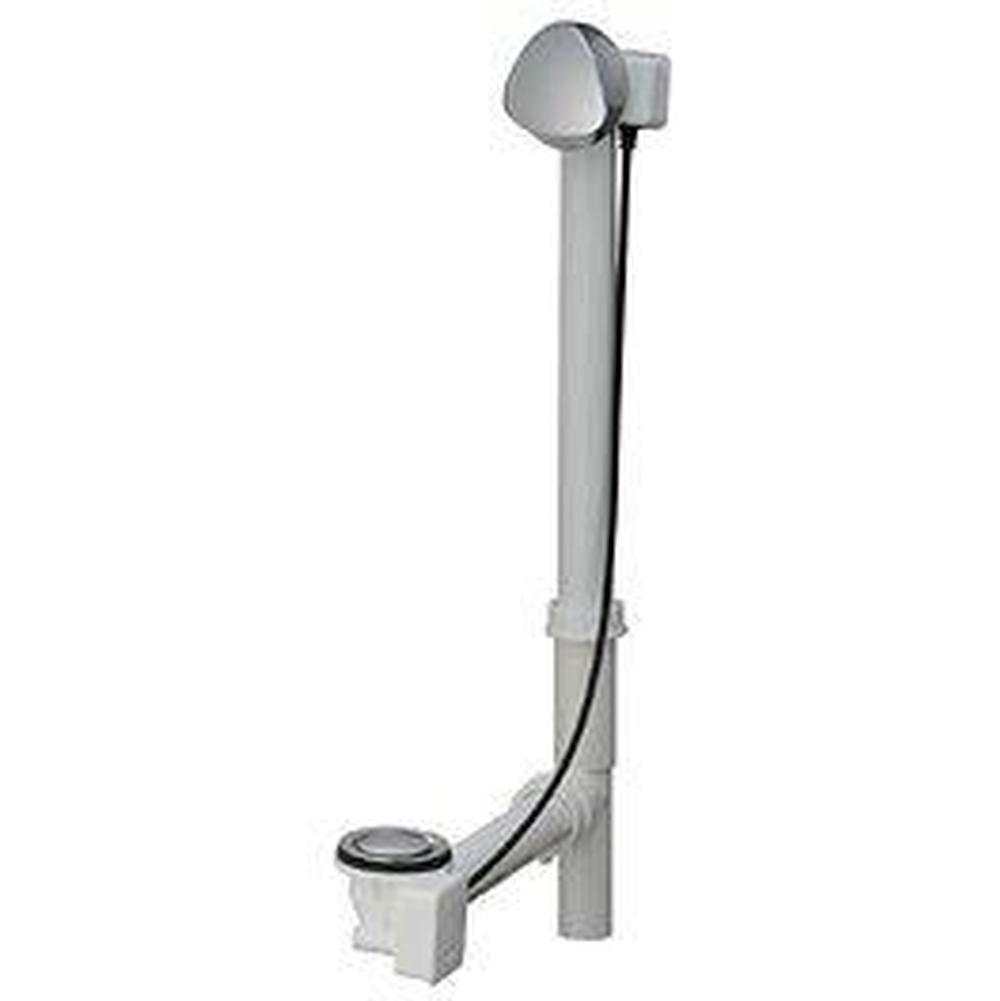 Geberit Geberit Bathtub Drain With Turn Handle, D52, Length 24 Cm, With Ready-to-fit Set, Pp, Brass