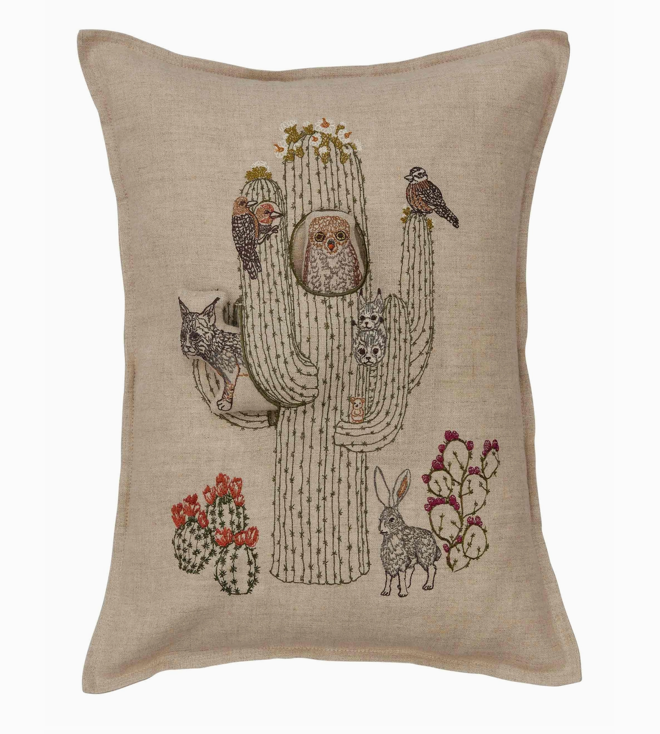 SAGUARO HOUSE POCKET PILLOW