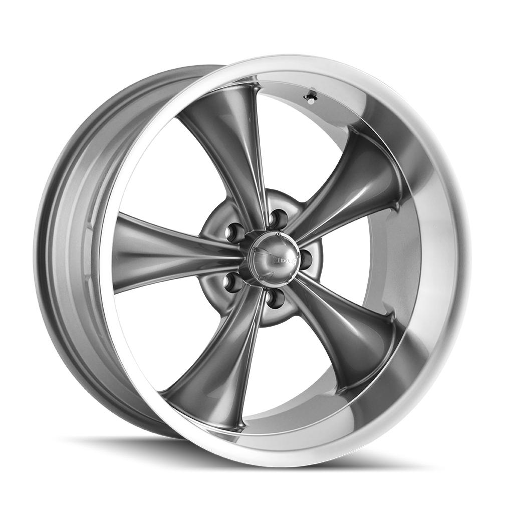 Ridler 695G Grey / Machined Lip