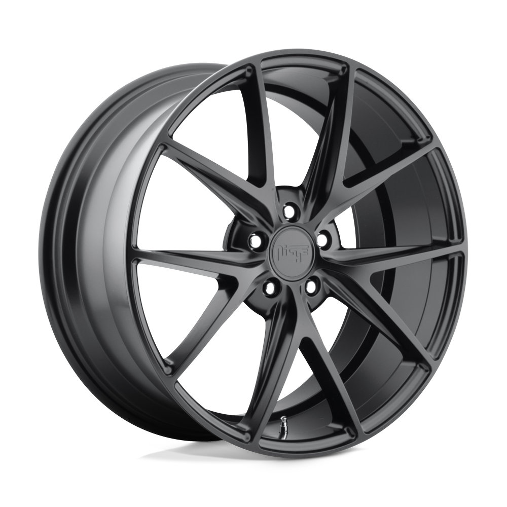 19x8.5 Niche M117 Misano Matte Black 5x112 ET34 CB66.56 Wheel Rim