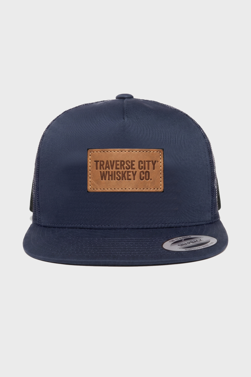 Snap Back Navy Hat