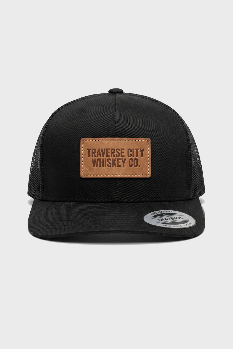 Snap Back Black Hat