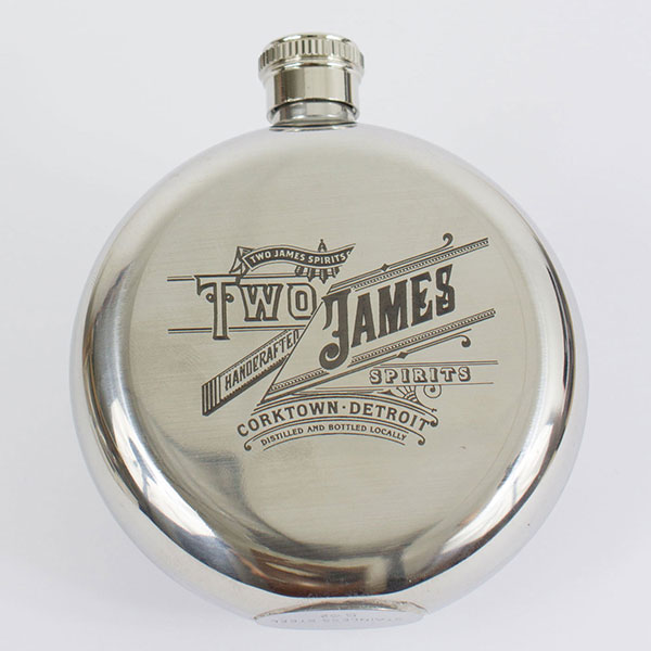 Two James Round Flask